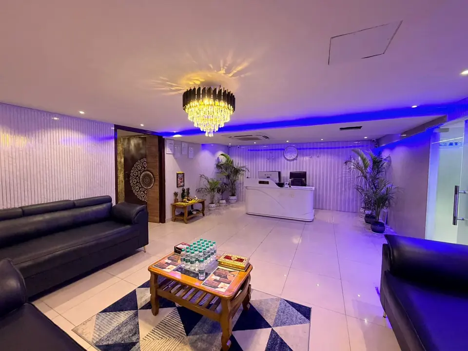 Real interior of Relajate International Spa Kokapet